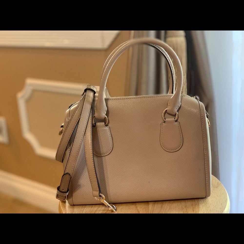 CROSSGRAIN LEATHER MINI BENNETT SATCHEL - Picture 3 of 8